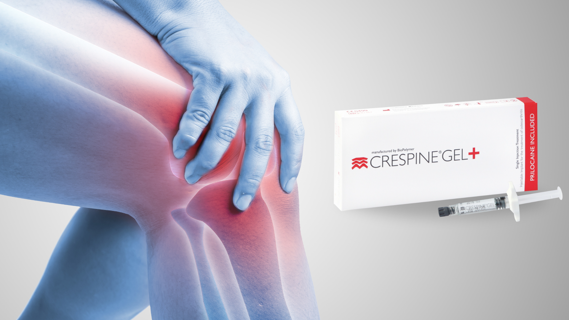 Crespine injection for knee pain.