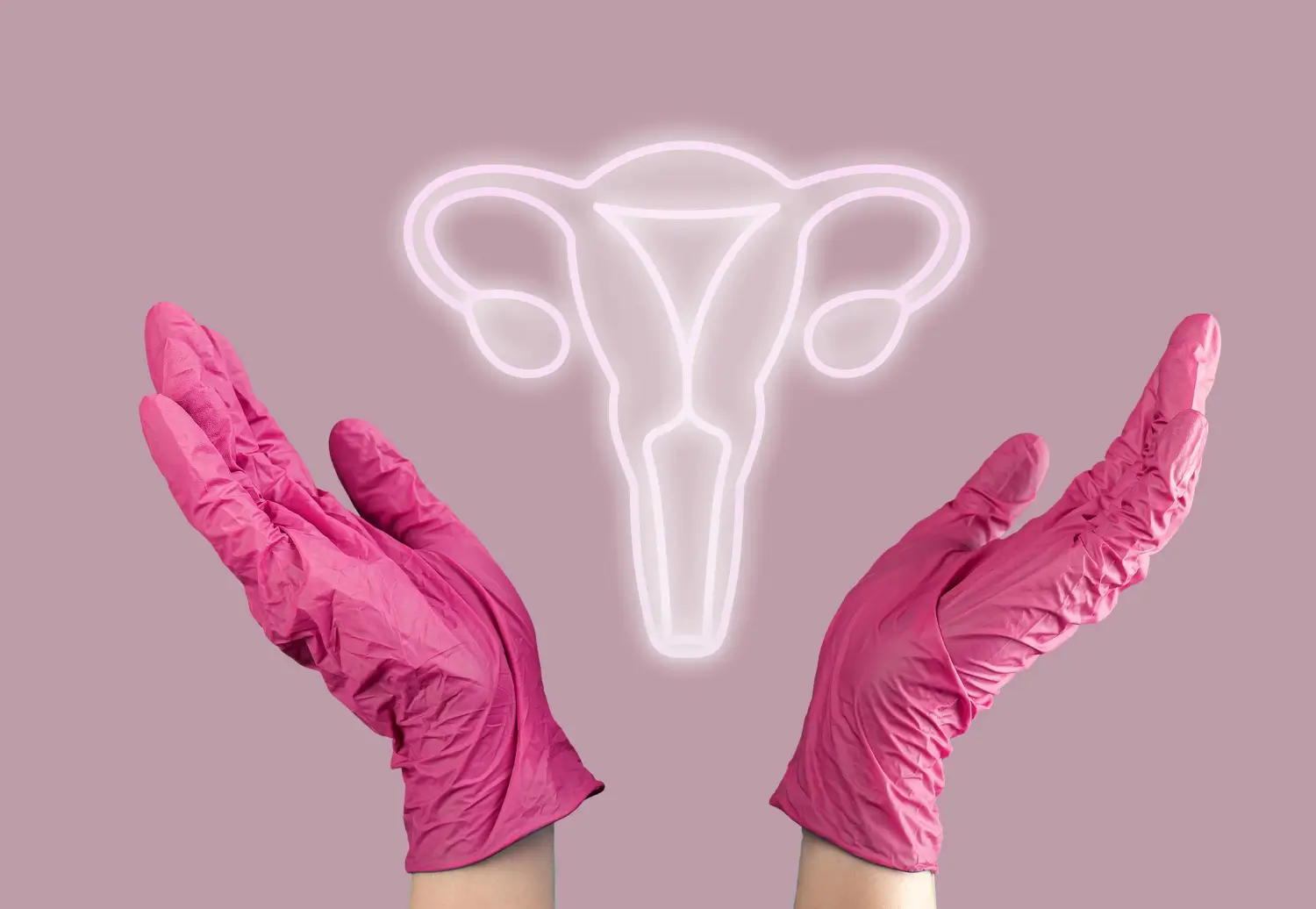 the woman's uterus